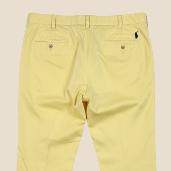 Polo by Ralph Lauren Other - Chino Pants Polo Ralph Lauren 34/34* Butter Yellow 100% Cotton Embroidered Pony